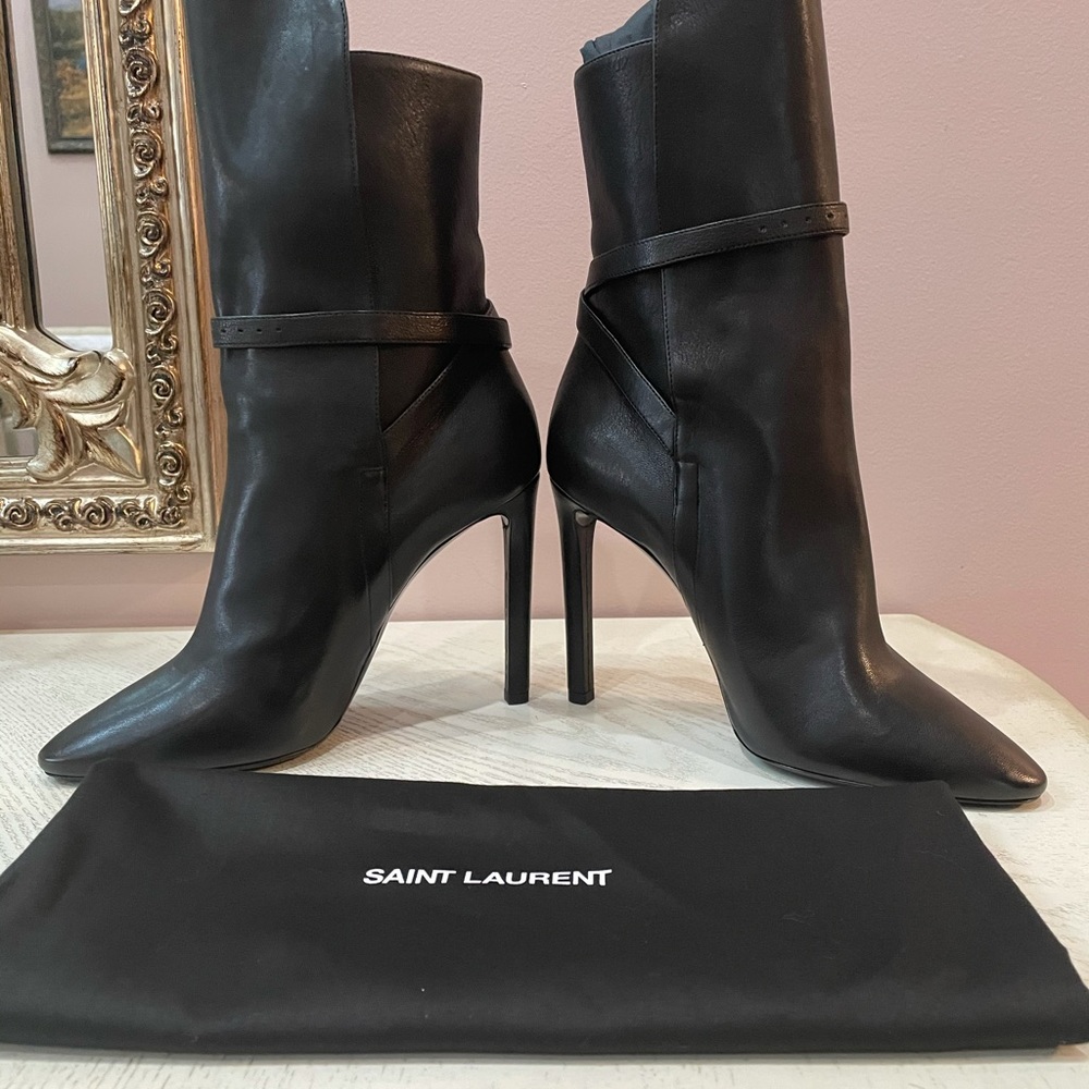 Saint Laurent Mica 105 Boots.